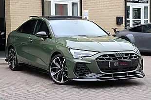 Used 2024 Audi S3 Black Edition District Green - Interior and Exterior details 19
