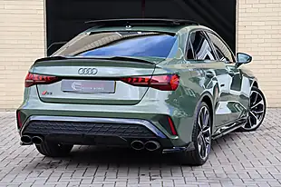 Used 2024 Audi S3 Black Edition District Green - Interior and Exterior details 3