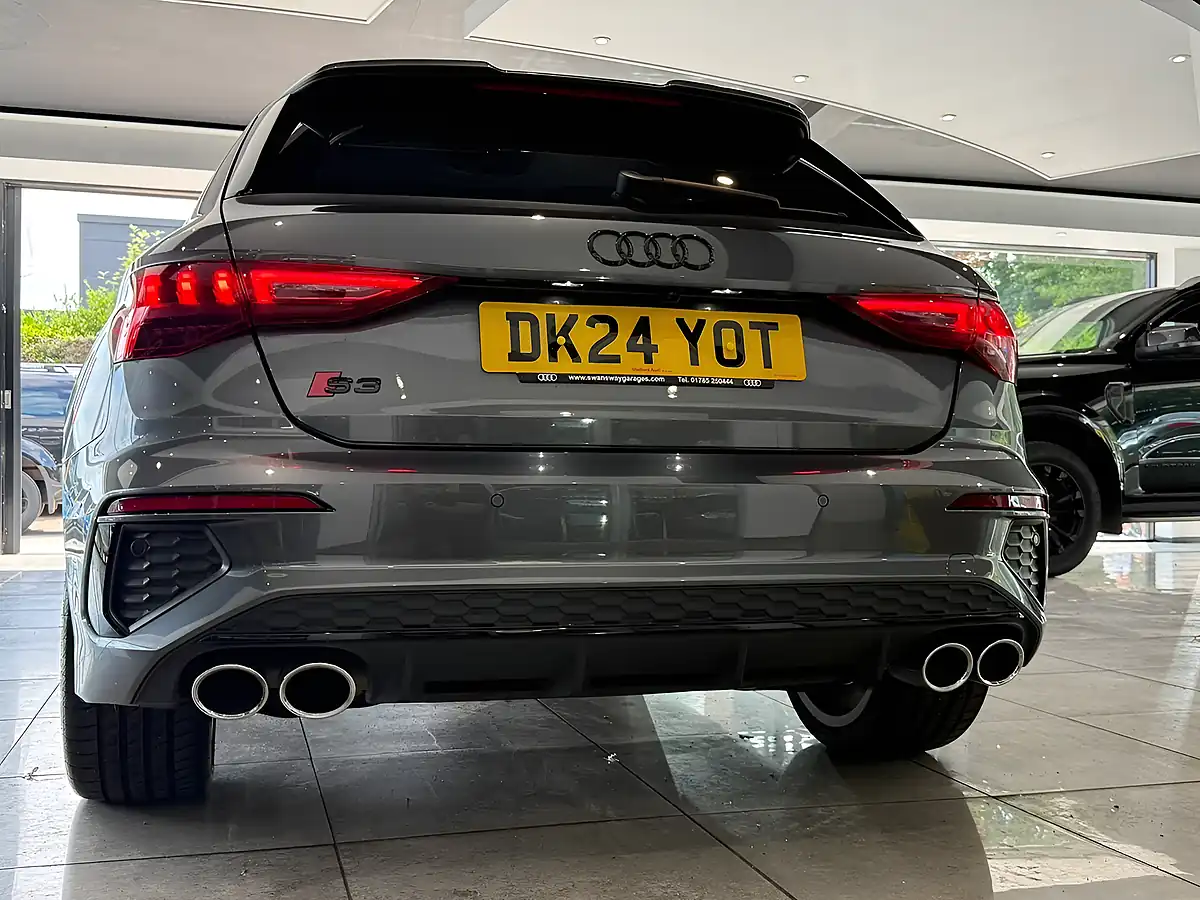 Used 2024 Audi S3 Black Edition Sportback Grey - Interior and Exterior details 7