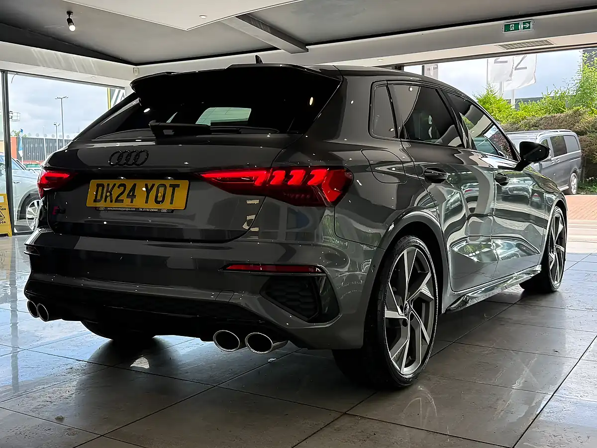 Used 2024 Audi S3 Black Edition Sportback Grey - Interior and Exterior details 8