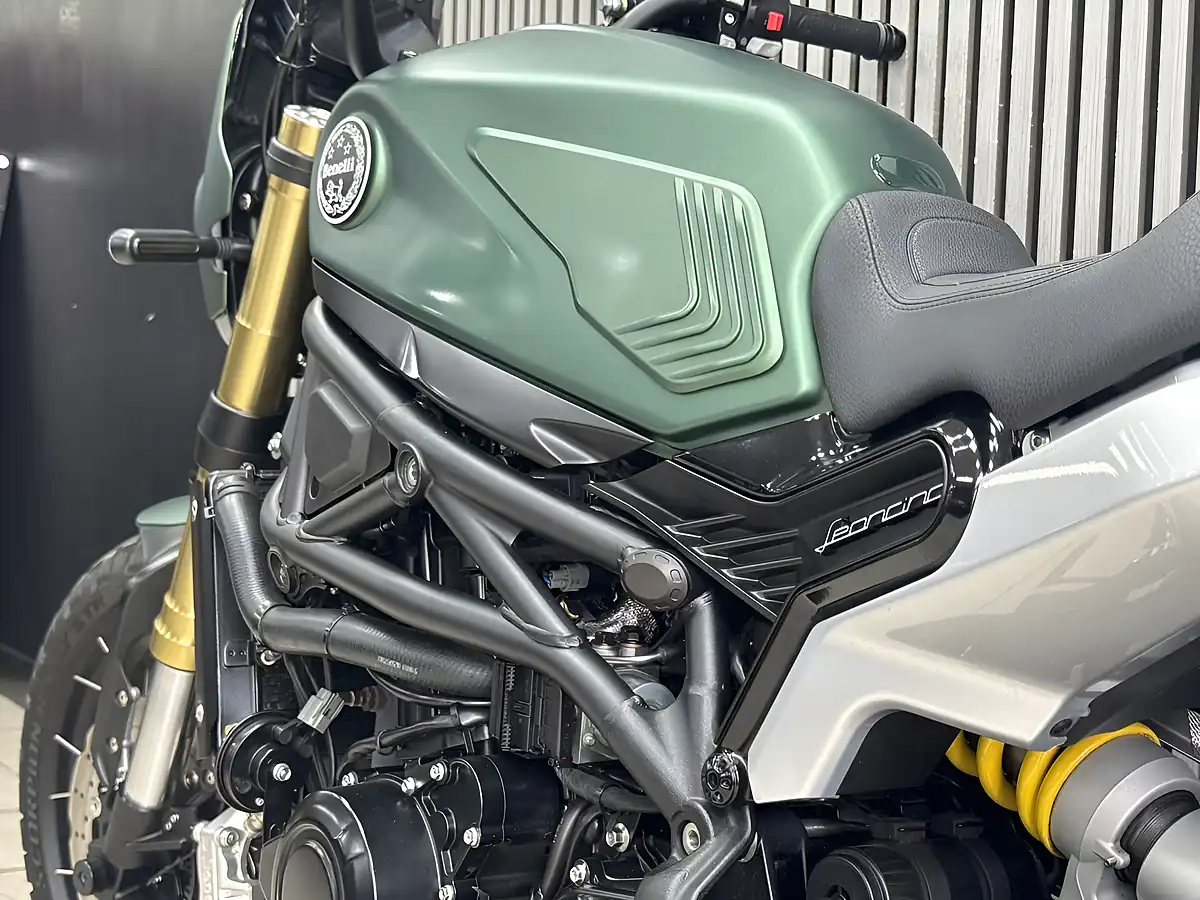 Used 2024 Benelli Leoncino 800 Trail Green - Interior and Exterior details 17