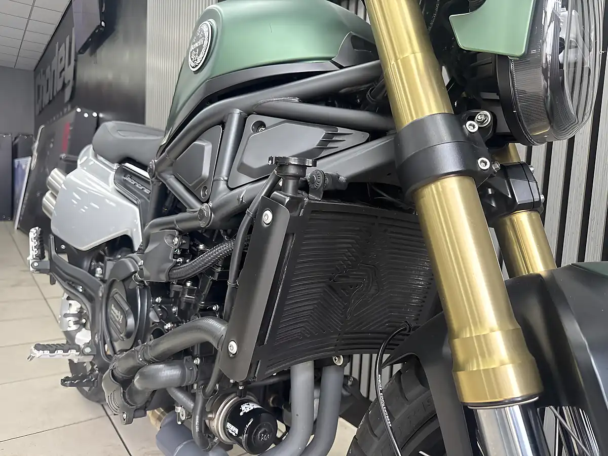 Used 2024 Benelli Leoncino 800 Trail Green - Interior and Exterior details 6