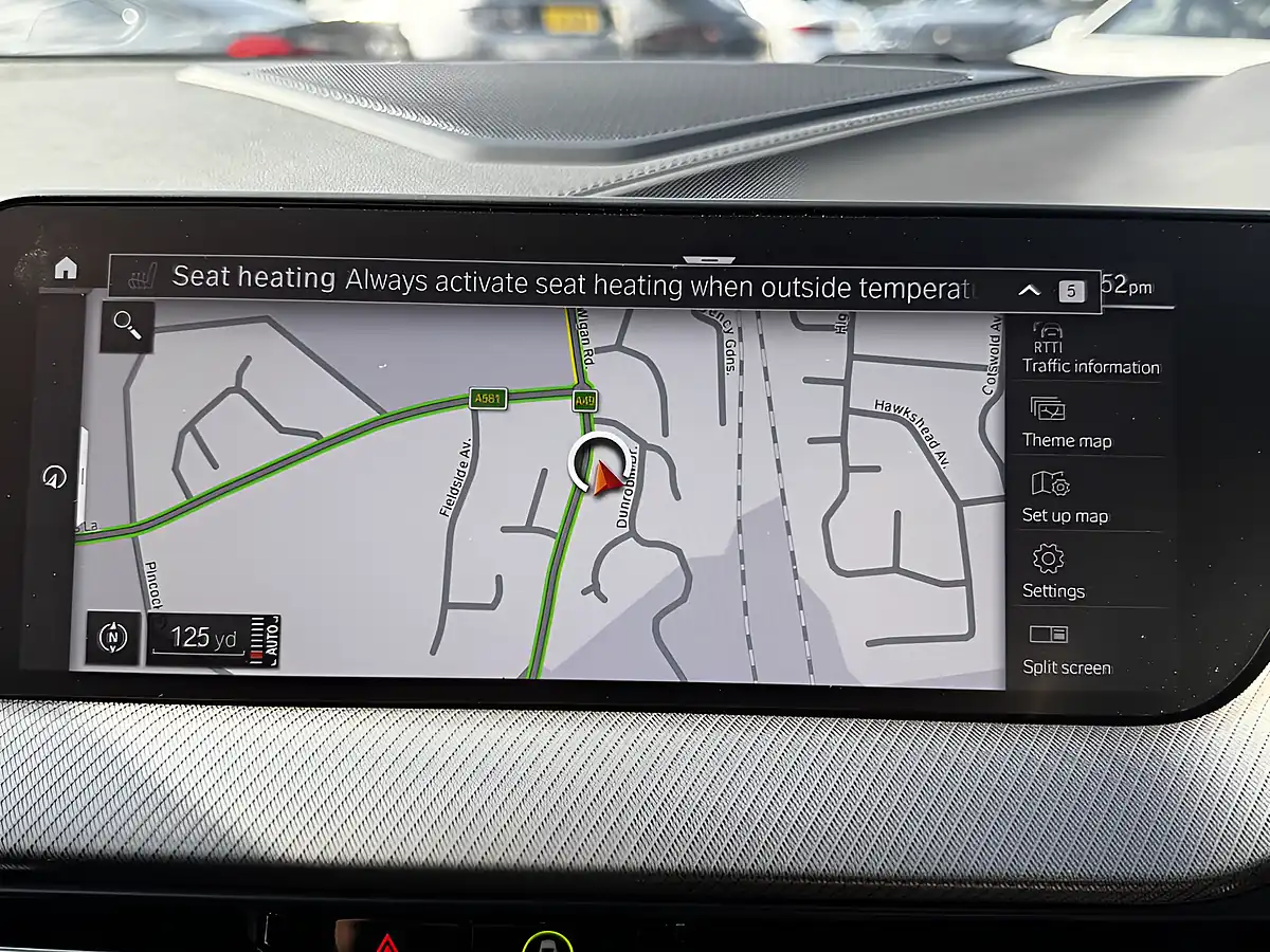 Used 2024 BMW 1 Series 5dr White - Interior and Exterior details 16