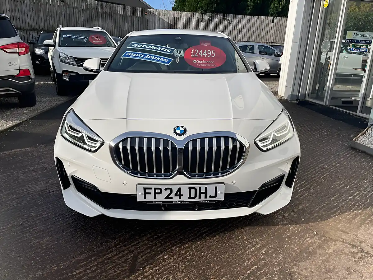 Used 2024 BMW 1 Series M Sport Alpine White - Interior and Exterior details 2