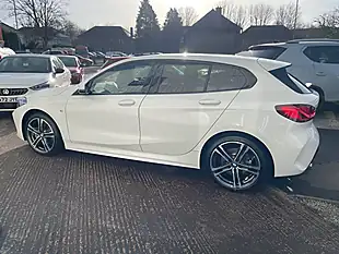 Used 2024 BMW 1 Series M Sport Alpine White - Interior and Exterior details 5