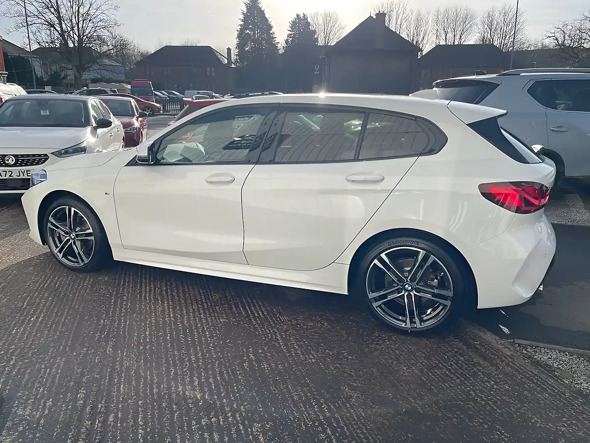 Used 2024 BMW 1 Series M Sport Alpine White - Interior and Exterior details 5