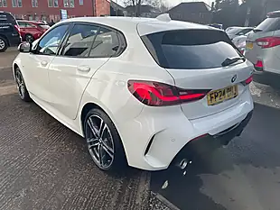 Used 2024 BMW 1 Series M Sport Alpine White - Interior and Exterior details 6