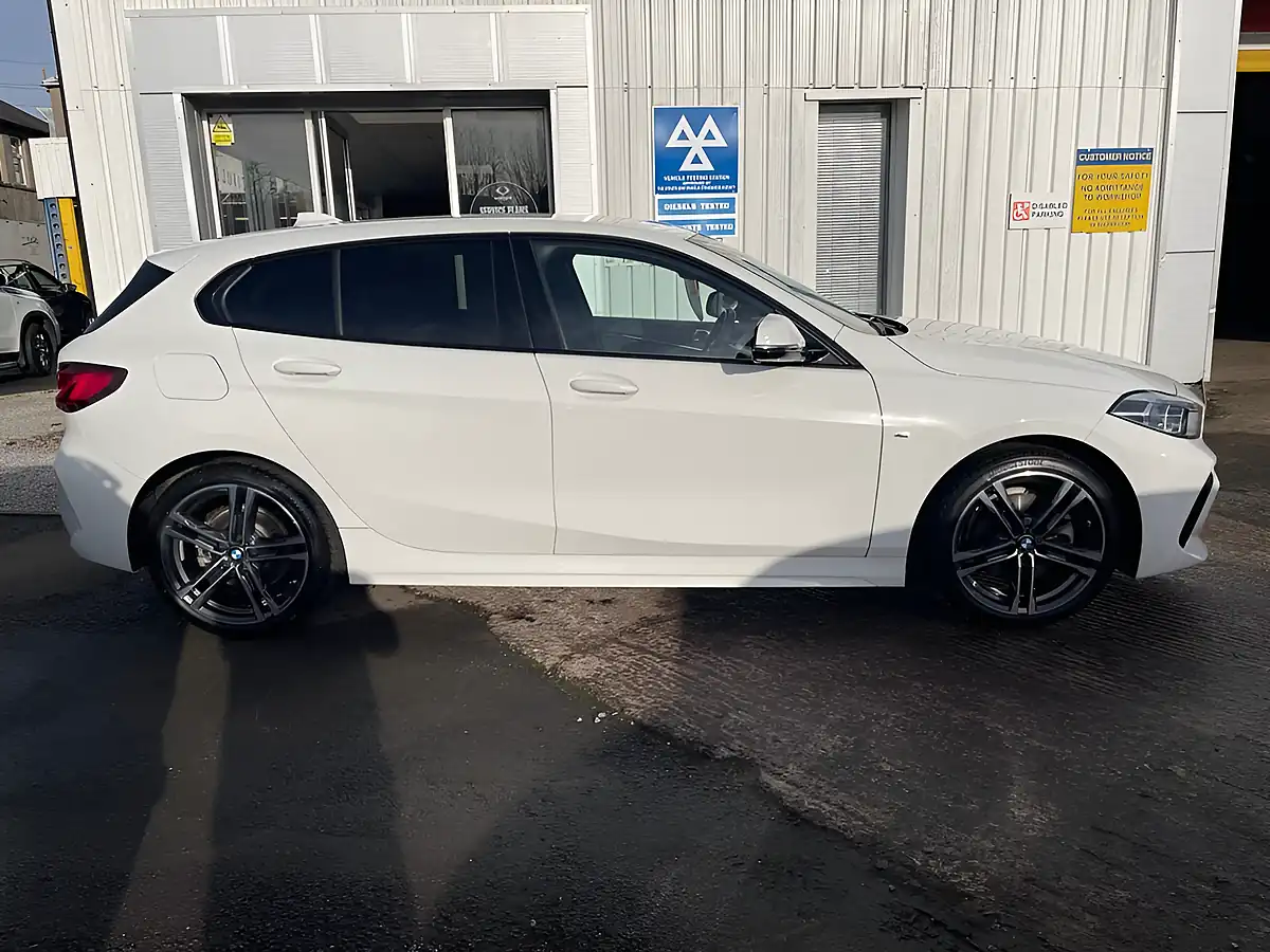 Used 2024 BMW 1 Series M Sport Alpine White - Interior and Exterior details 9