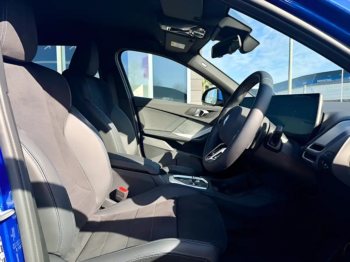 Used 2024 BMW 1 Series M Sport Blue - Interior and Exterior details 11