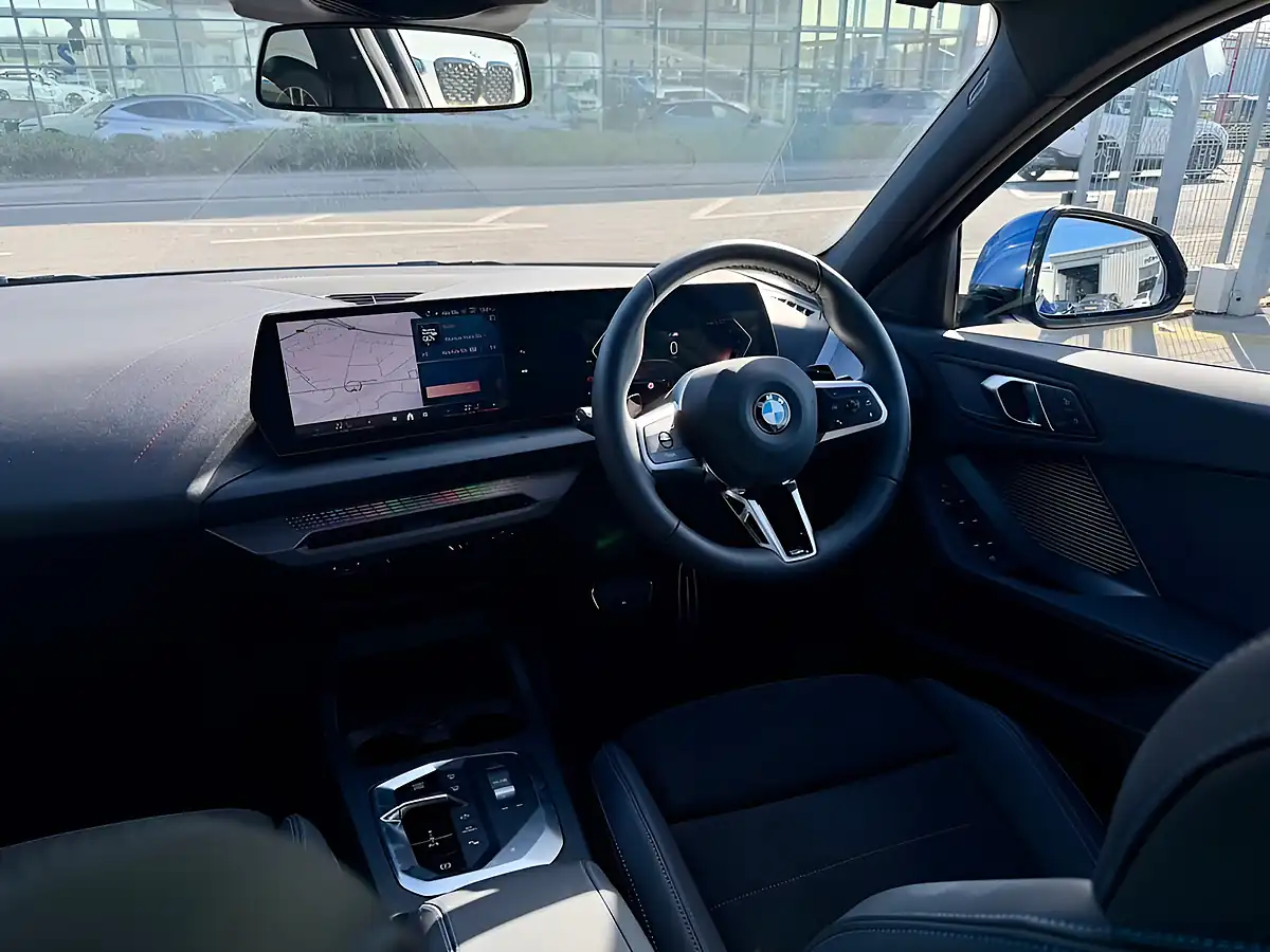 Used 2024 BMW 1 Series M Sport Blue - Interior and Exterior details 14