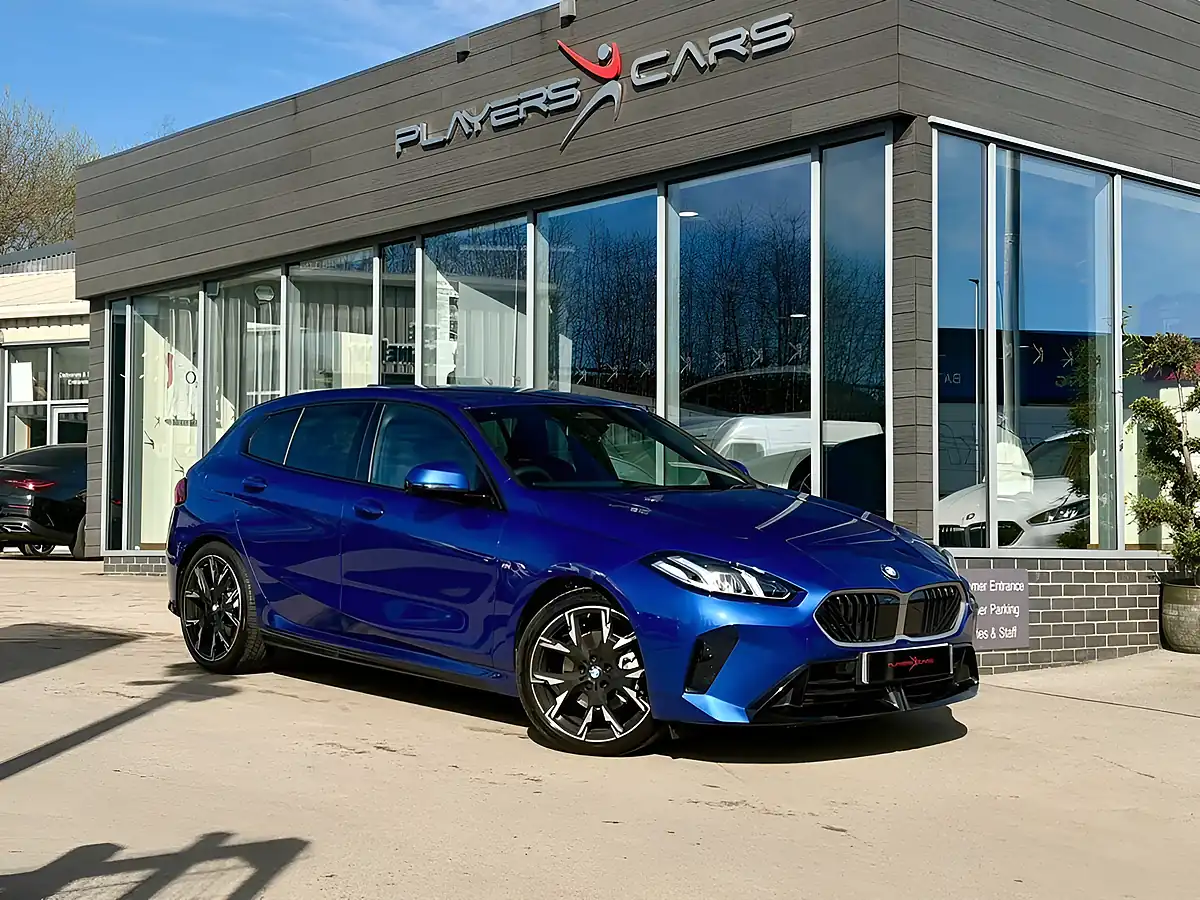 Used 2024 BMW 1 Series M Sport Blue - Interior and Exterior details 2
