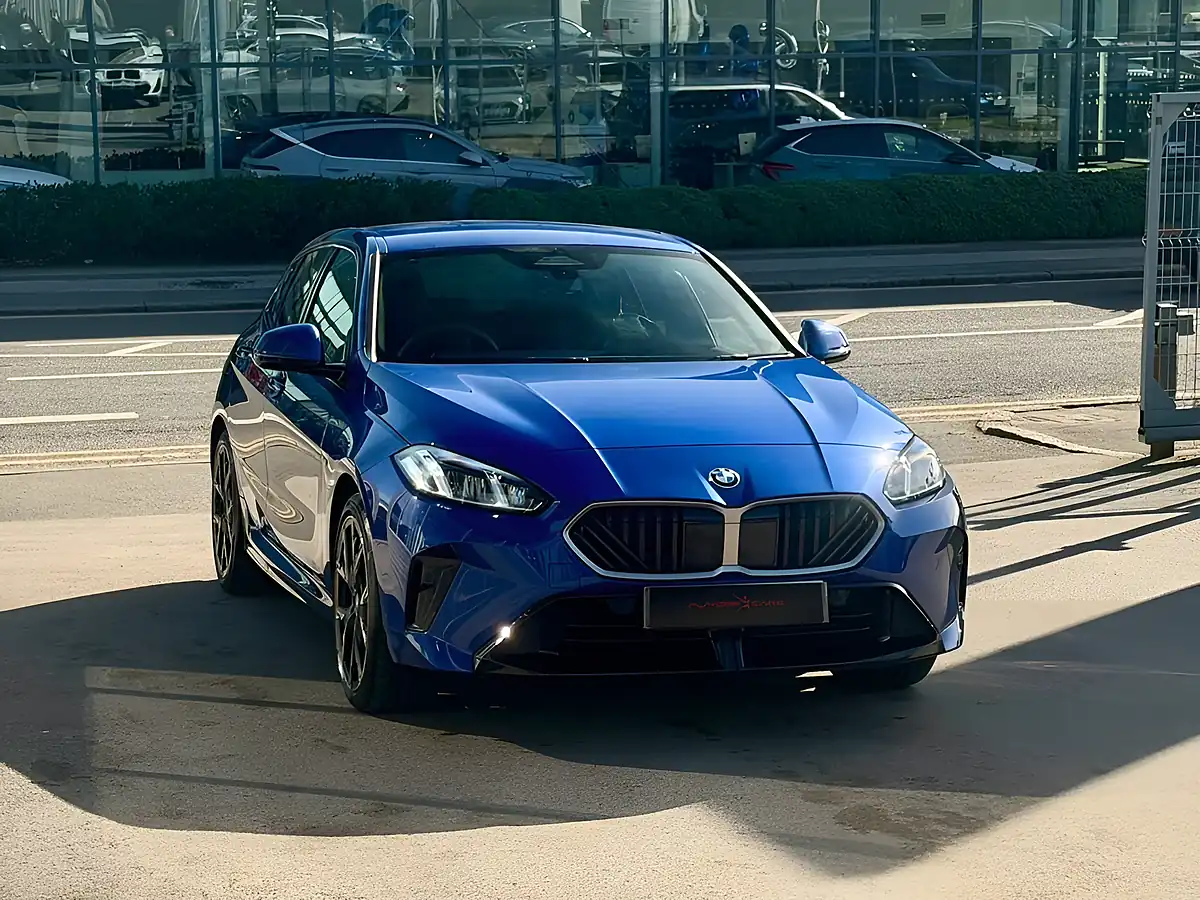 Used 2024 BMW 1 Series M Sport Blue - Interior and Exterior details 4