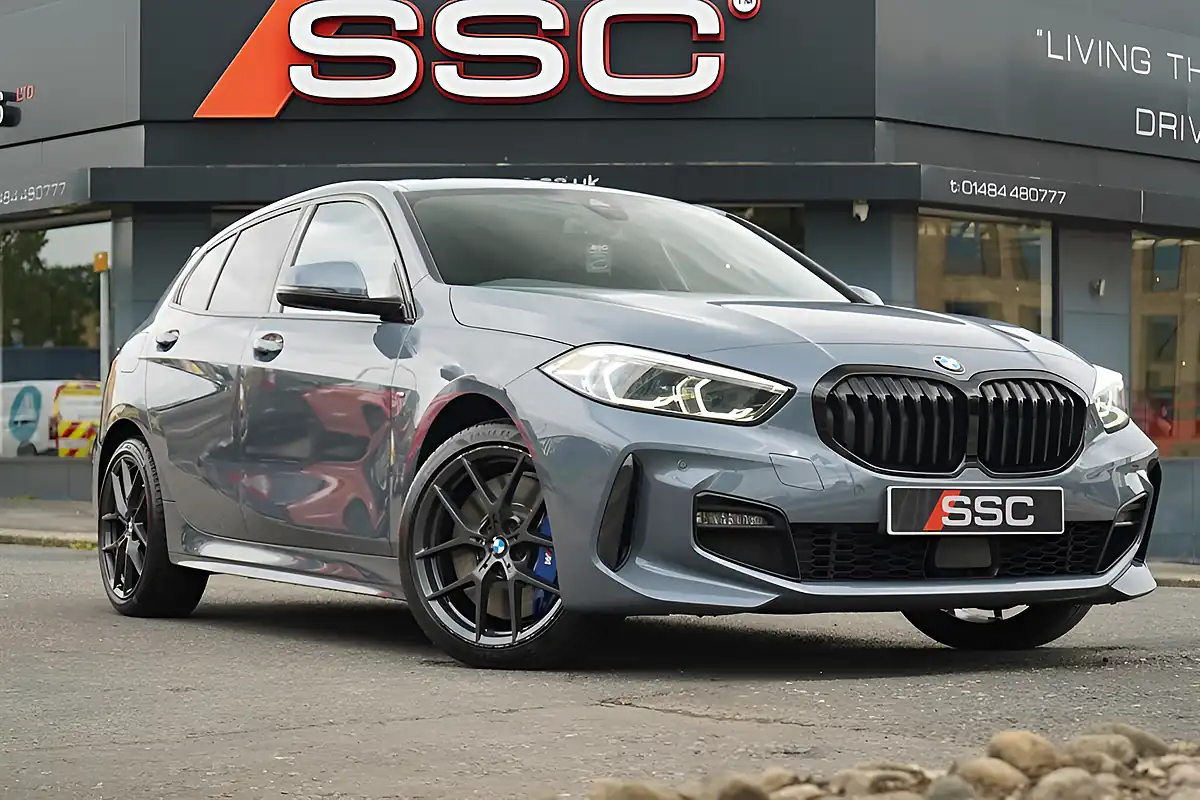 Used 2024 BMW 1 Series M Sport (lcp) Storm Bay Metallic - Front View