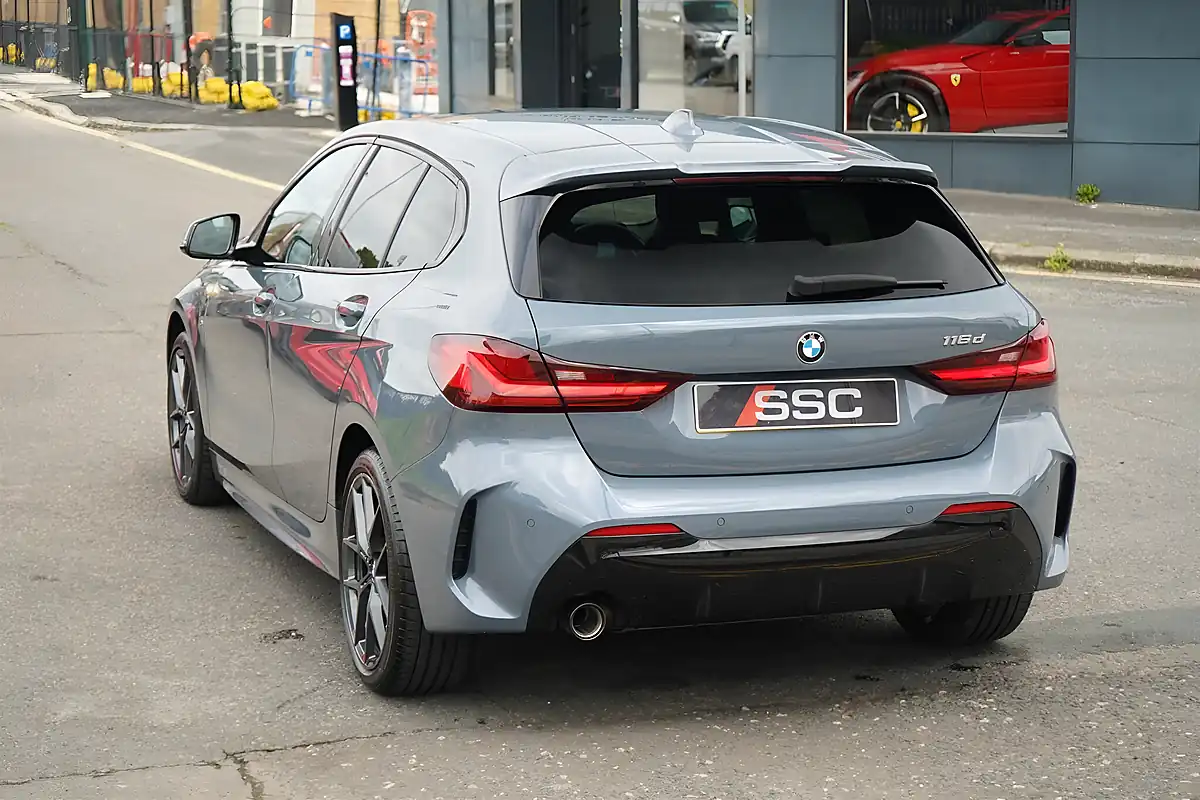 Used 2024 BMW 1 Series M Sport (lcp) Storm Bay Metallic - Interior and Exterior details 10