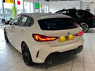 Used 2024 BMW 1 Series M Sport White - Interior and Exterior details 7