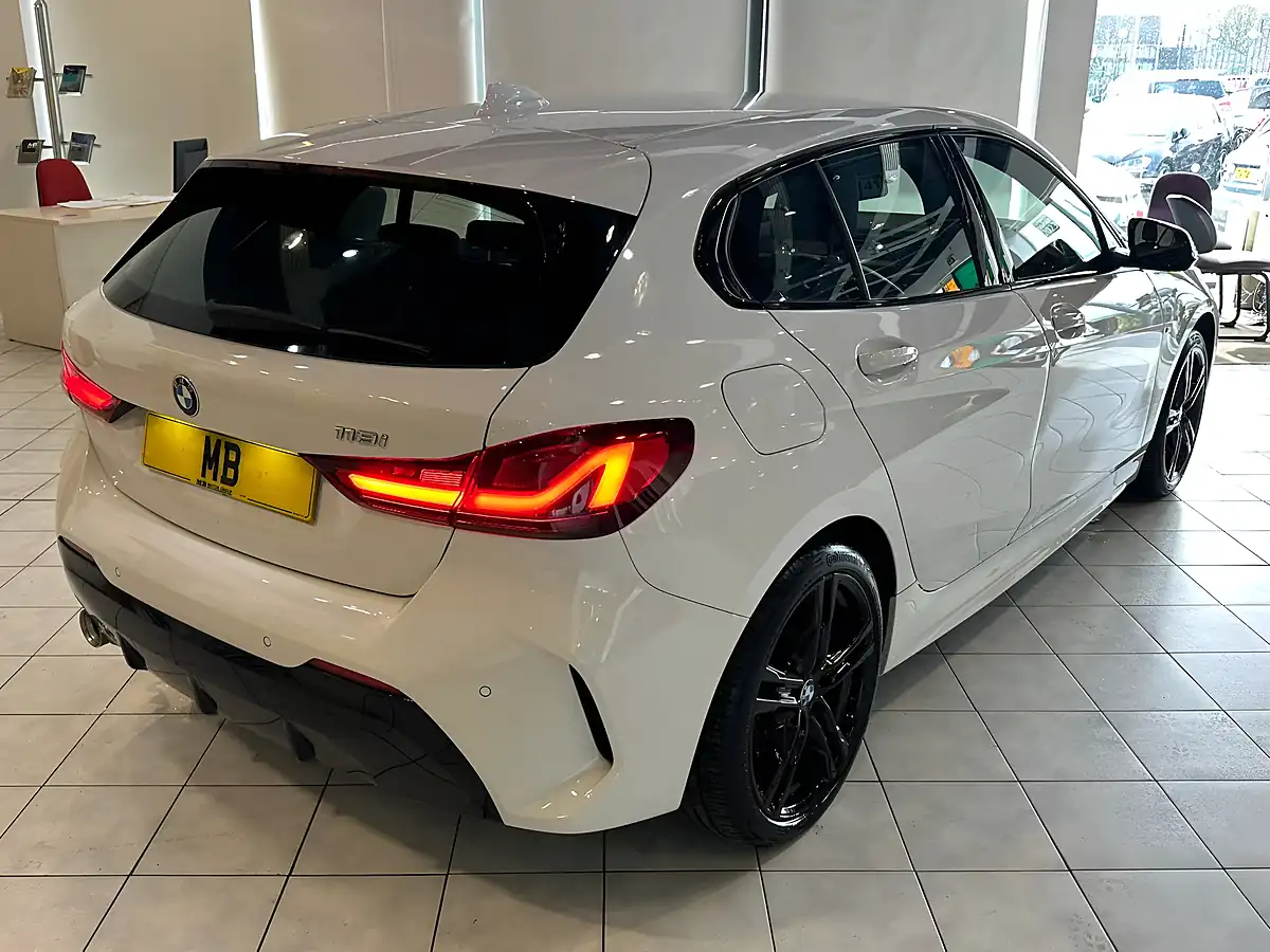Used 2024 BMW 1 Series M Sport White - Interior and Exterior details 9