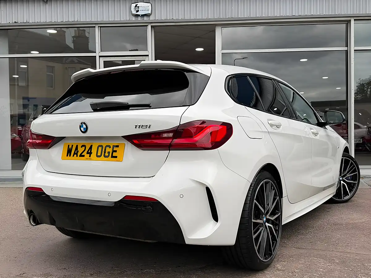 Used 2024 BMW 1 Series M Sport White - Interior and Exterior details 3