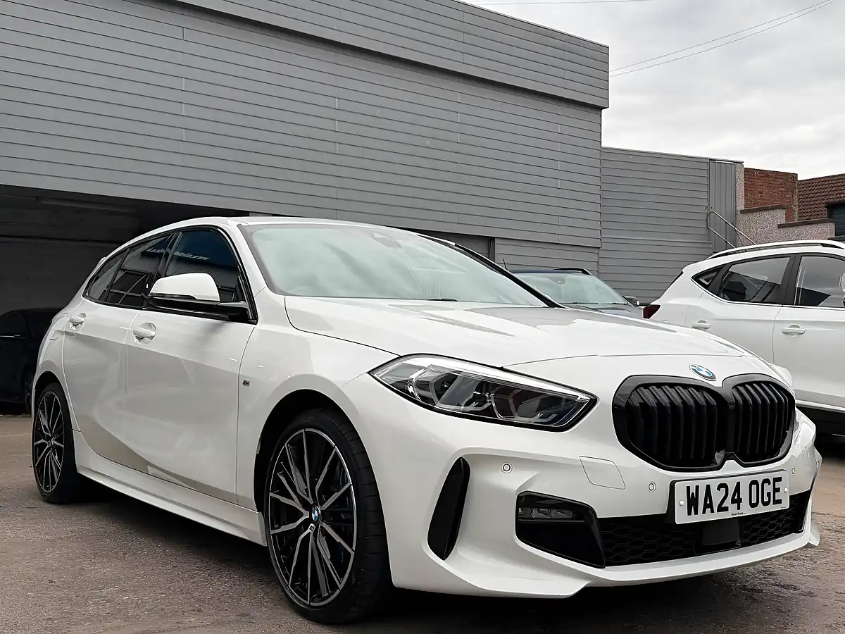 Used 2024 BMW 1 Series M Sport White - Interior and Exterior details 4