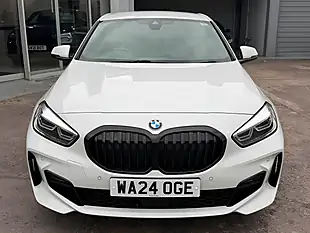 Used 2024 BMW 1 Series M Sport White - Interior and Exterior details 5
