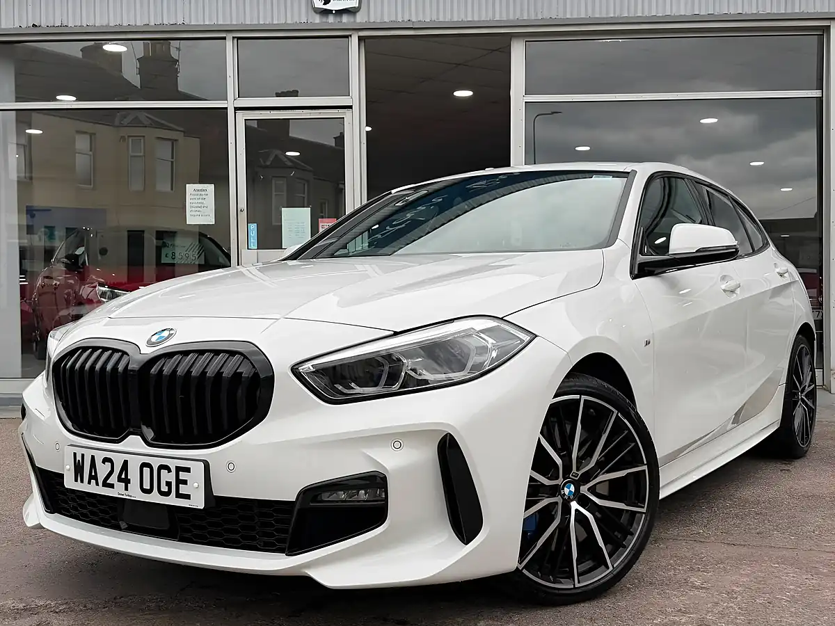 Used 2024 BMW 1 Series M Sport White - Interior and Exterior details 6