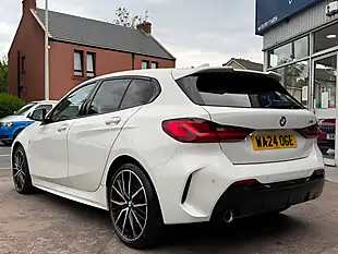 Used 2024 BMW 1 Series M Sport White - Interior and Exterior details 7