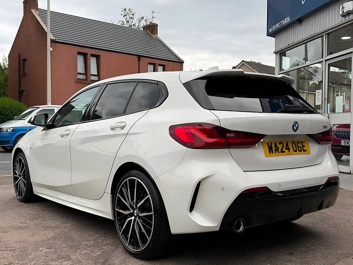 Used 2024 BMW 1 Series M Sport White - Interior and Exterior details 7