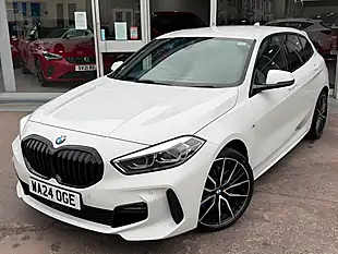 Used 2024 BMW 1 Series M Sport White - Interior and Exterior details 8