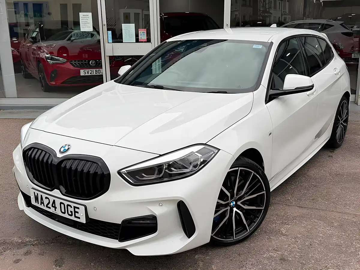 Used 2024 BMW 1 Series M Sport White - Interior and Exterior details 8