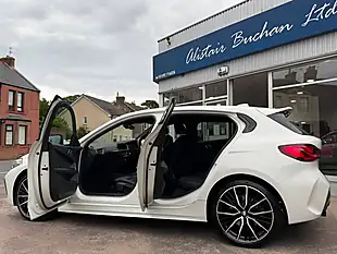 Used 2024 BMW 1 Series M Sport White - Interior and Exterior details 9