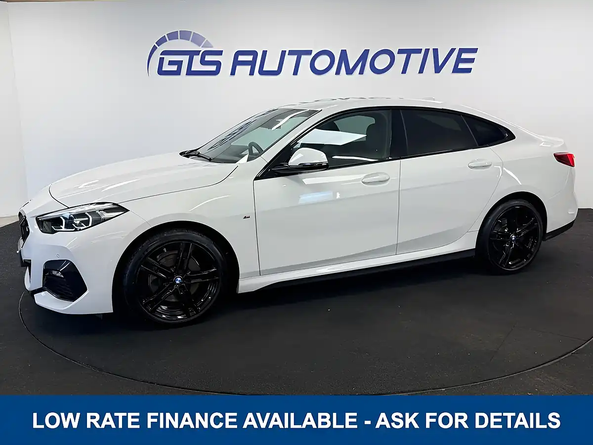 Used 2024 BMW 2 Series Gran Coupe M Sport Alpine White - Front View