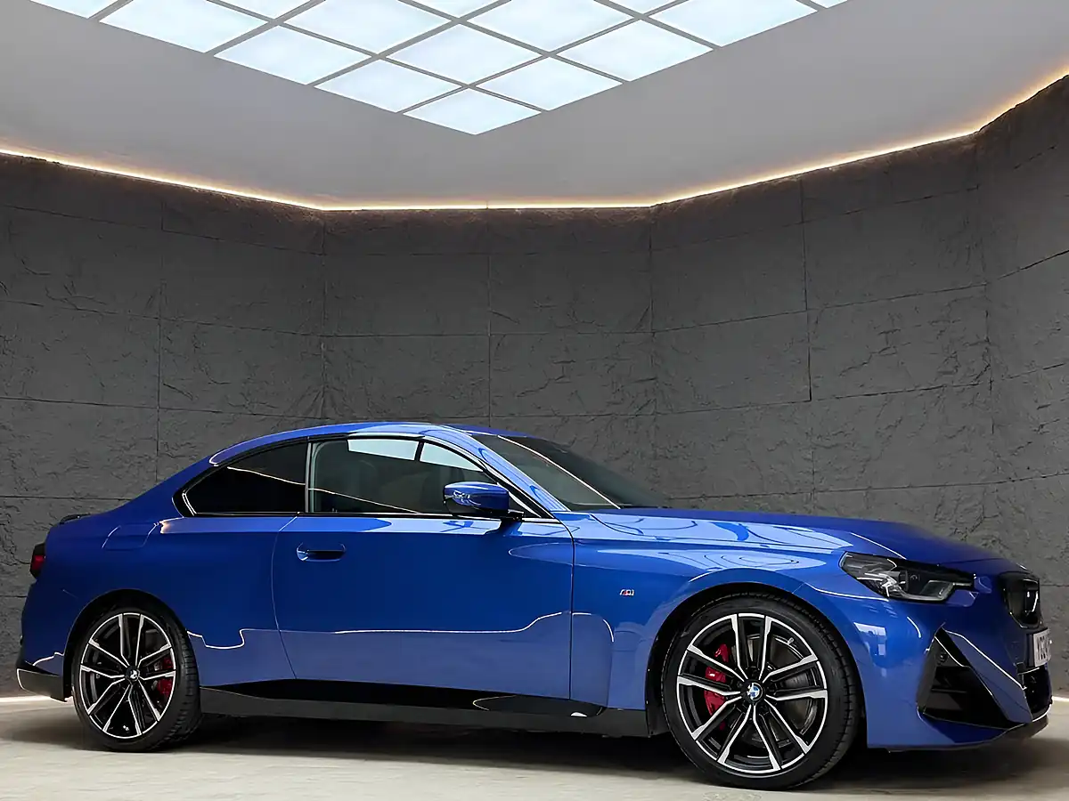 Used 2024 BMW 2 Series M Sport Blue - Interior and Exterior details 13