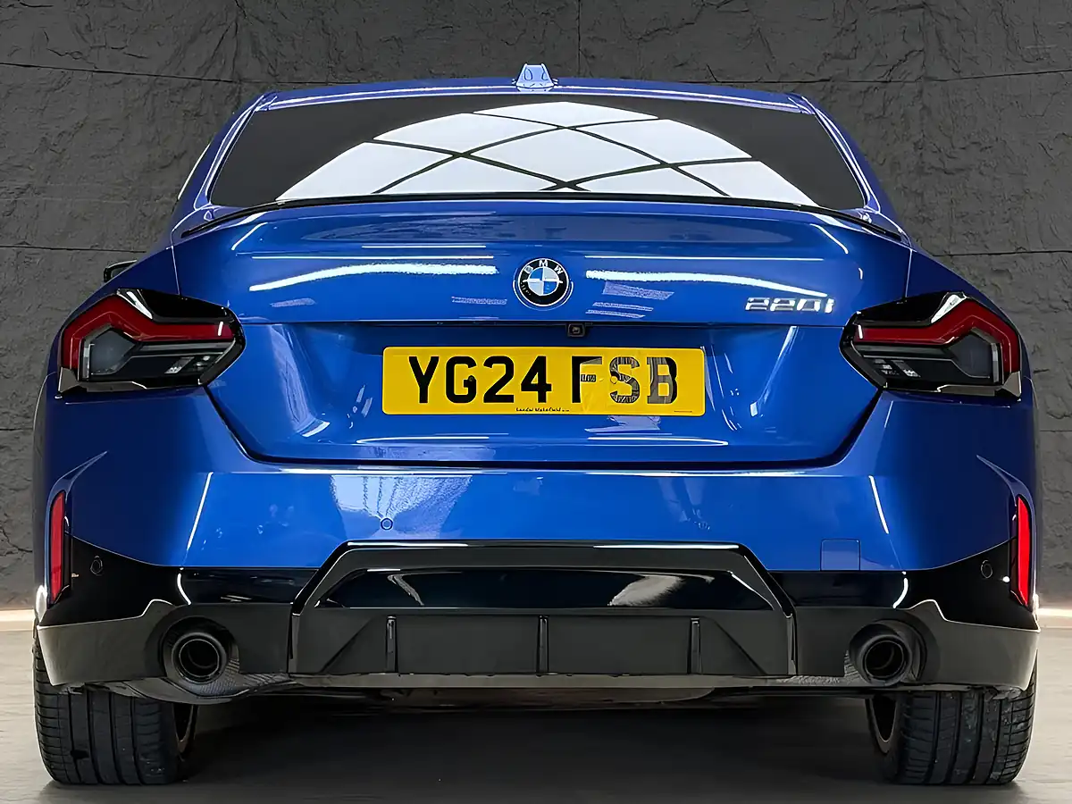 Used 2024 BMW 2 Series M Sport Blue - Interior and Exterior details 14