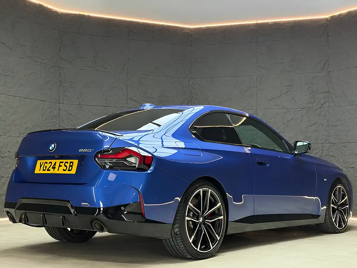 Used 2024 BMW 2 Series M Sport Blue - Interior and Exterior details 15