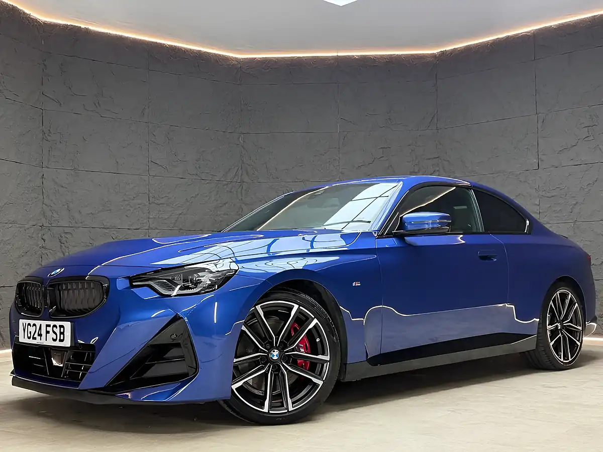 Used 2024 BMW 2 Series M Sport Blue - Interior and Exterior details 4