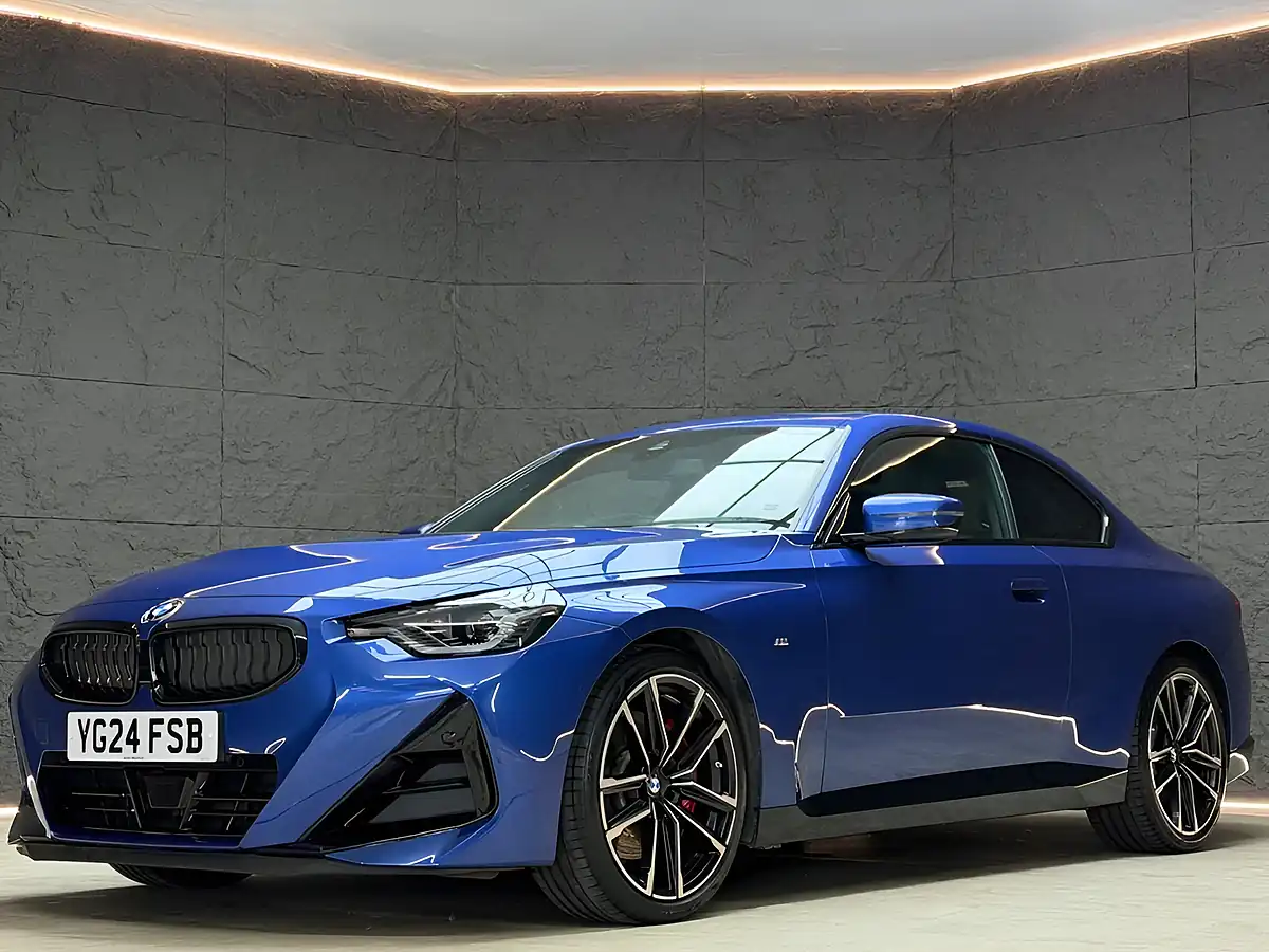 Used 2024 BMW 2 Series M Sport Blue - Interior and Exterior details 5