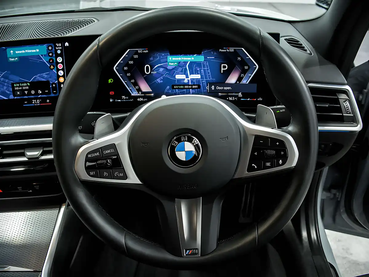 Used 2024 BMW 3 Series M Sport Grey - Interior and Exterior details 12
