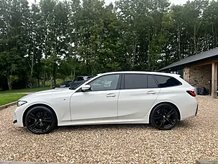Used 2024 BMW 3 Series M Sport Touring Alpine White - Interior and Exterior details 12
