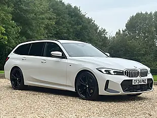 Used 2024 BMW 3 Series M Sport Touring Alpine White - Interior and Exterior details 6