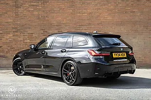 Used 2024 BMW 3 Series M Sport Touring Black - Interior and Exterior details 3