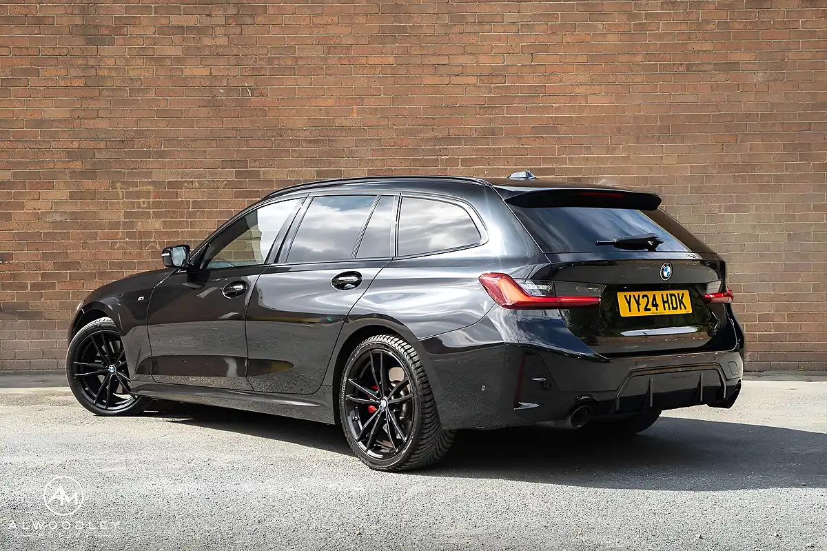 Used 2024 BMW 3 Series M Sport Touring Black - Interior and Exterior details 3