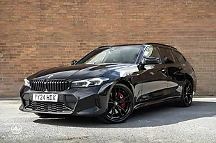 Used 2024 BMW 3 Series M Sport Touring Black - Interior and Exterior details 7