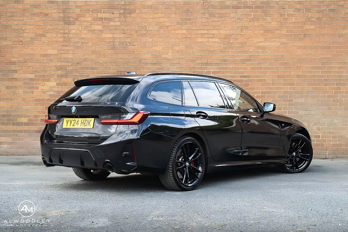 Used 2024 BMW 3 Series M Sport Touring Black - Interior and Exterior details 9