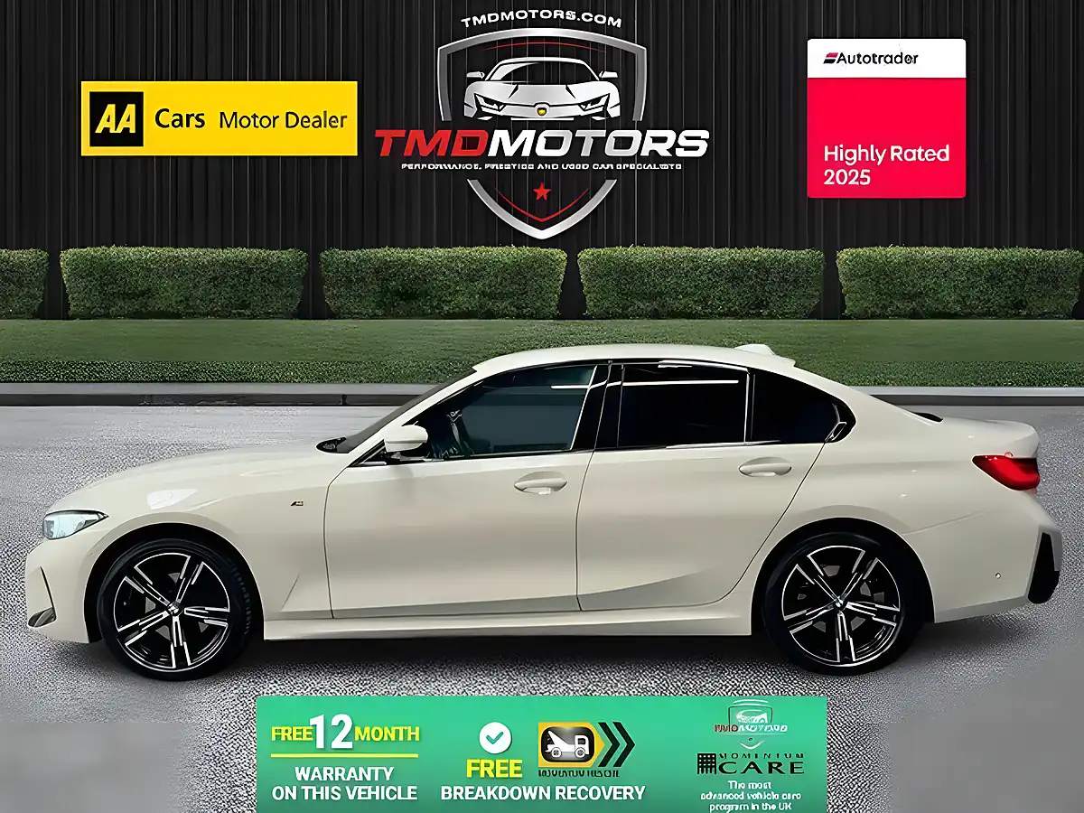 Used 2024 BMW 3 Series M Sport White - Interior and Exterior details 4