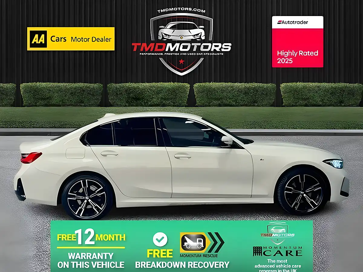 Used 2024 BMW 3 Series M Sport White - Interior and Exterior details 7