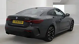 Used 2024 BMW 4 Series Coupe Grey - Interior and Exterior details 4