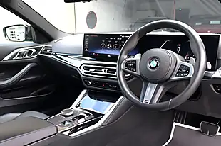 Used 2024 BMW 4 Series M Sport Coupe Fame Green Individual - Interior and Exterior details 2