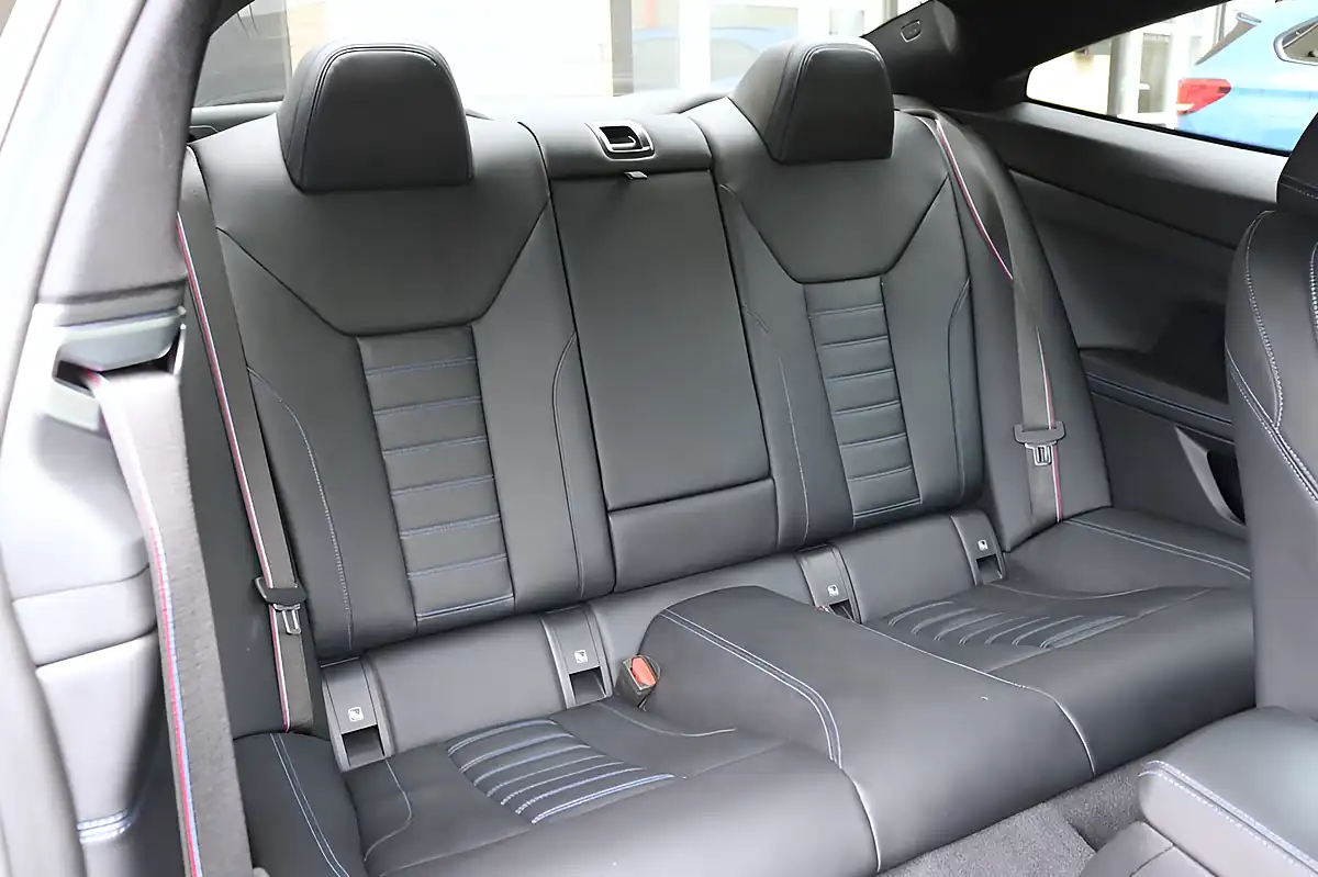 Used 2024 BMW 4 Series M Sport Coupe Fame Green Individual - Interior and Exterior details 5