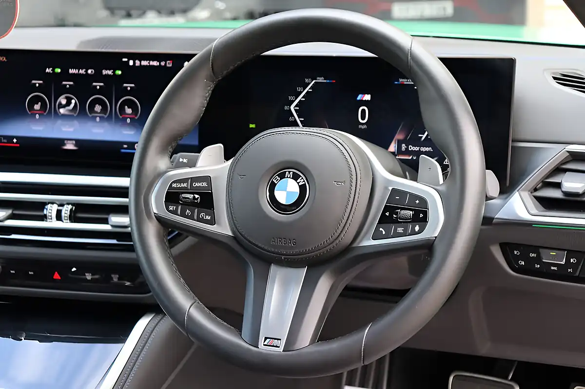 Used 2024 BMW 4 Series M Sport Coupe Fame Green Individual - Interior and Exterior details 6