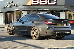 Used 2024 BMW M3 Competition Black - Interior and Exterior details 2