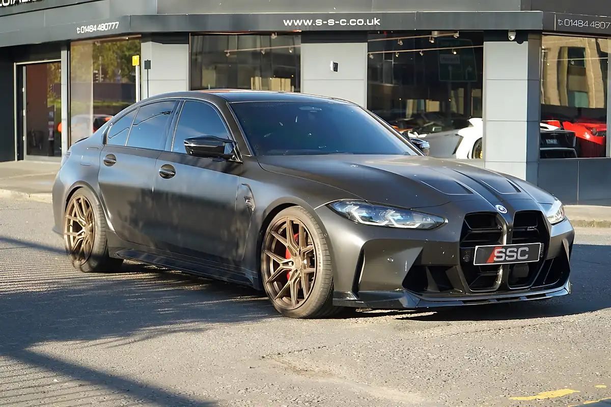 Used 2024 BMW M3 Competition Black - Interior and Exterior details 3